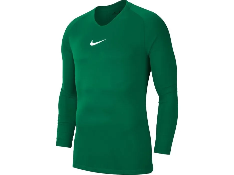 Nike Dry Park First Layer JSY LS grøn T-shirt til mænd AV2609 302 (S)
