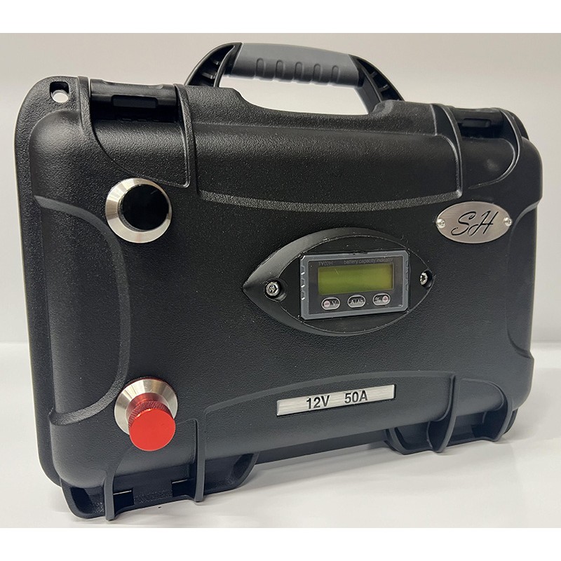 Batterie Lithium Ion Sh Lithium Gamme Haute Performance Brushless - 12V50a + Chargeur