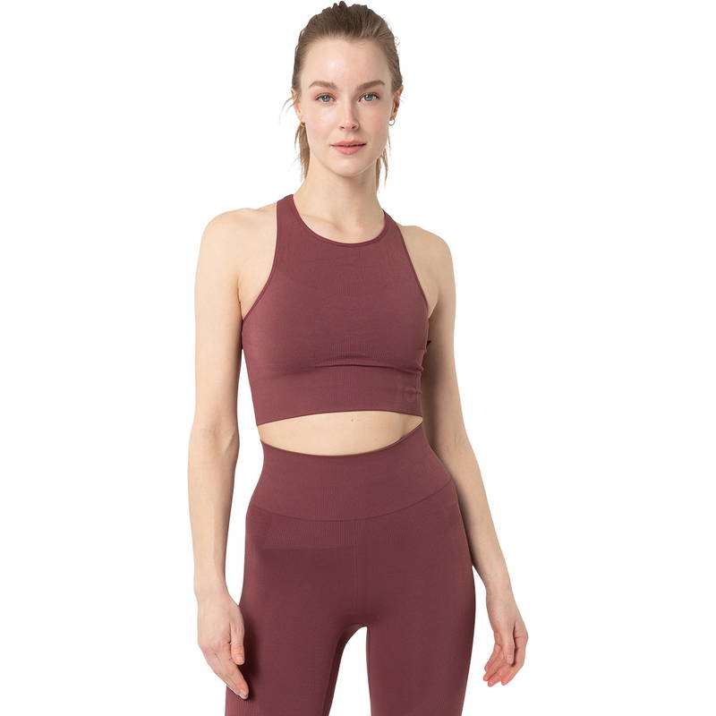 Johaug Sculpt Seamless Crop Træningstop Dame