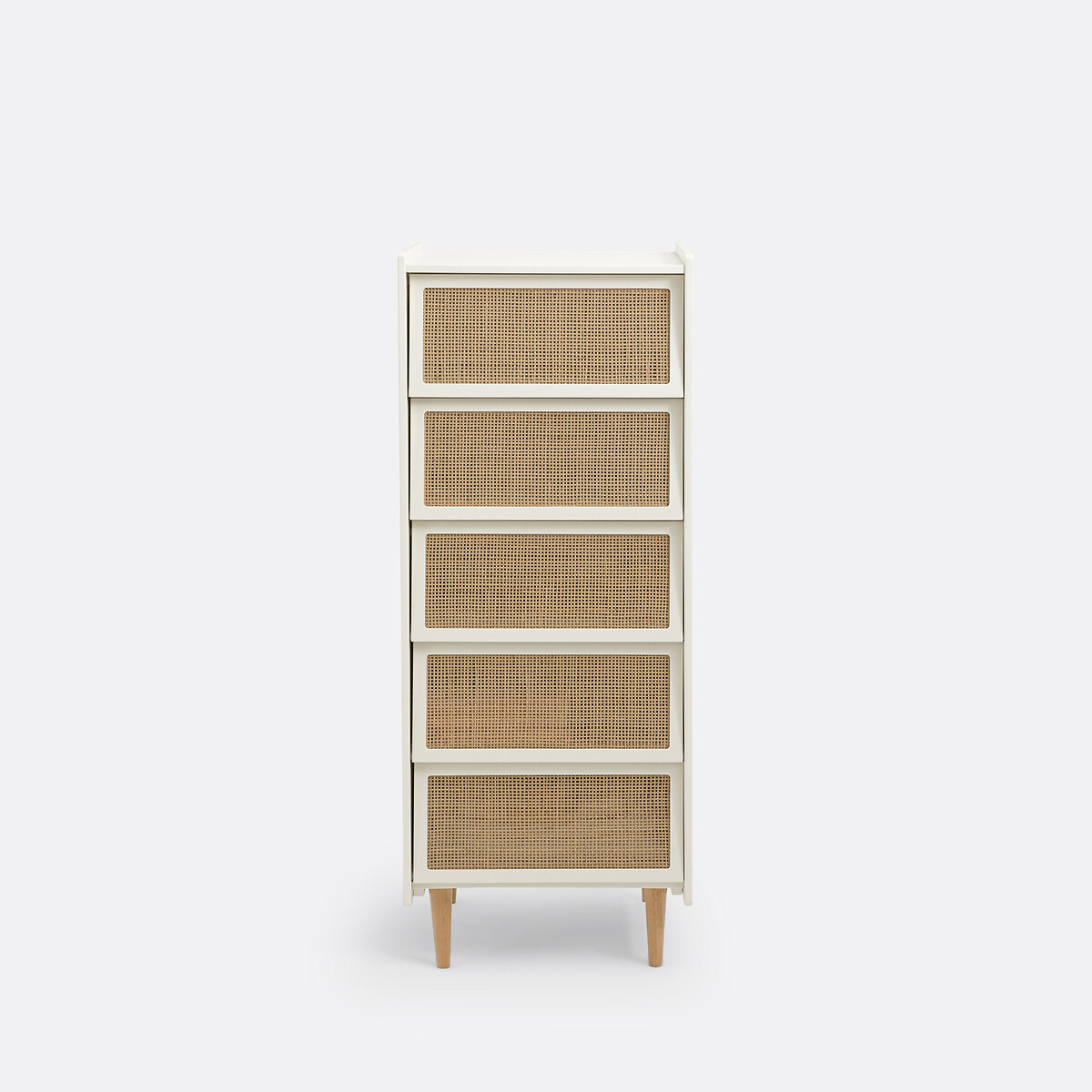 LA REDOUTE INTERIEURS<br>Cômoda com 5 gavetas em rattan, Kaya