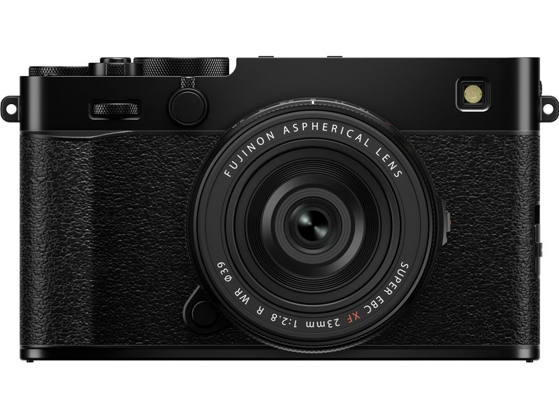 Fujifilm X-E5 XF 23mm F/2.8 Kit Schwarz Spiegellose Digitalkamera mit einem leichten, kompakten Gehäuse mit Objektiv