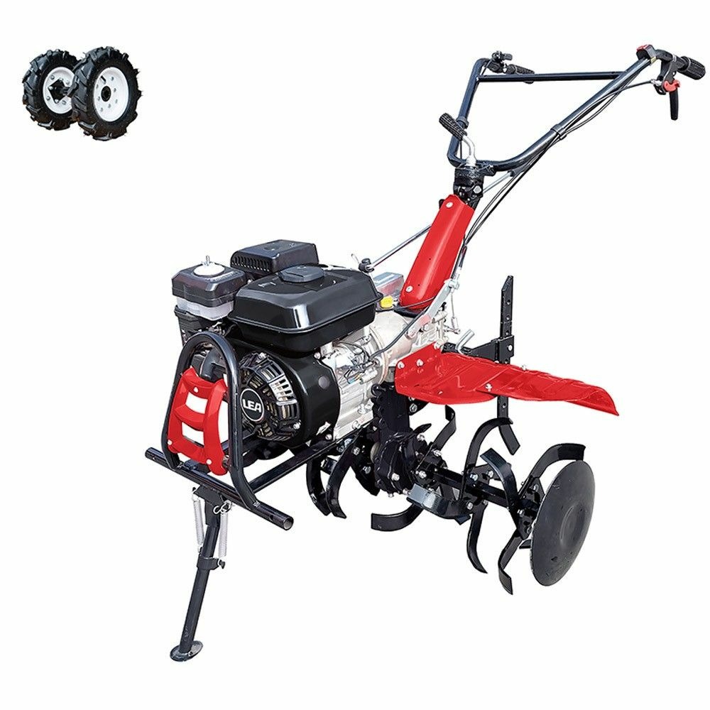 Motoculteur thermique roues agraires travail 102cm 2av-1ar lea le42212-97w21