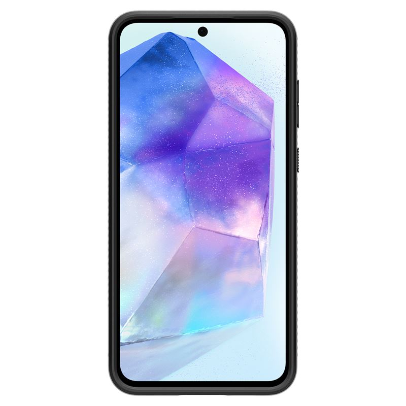 Samsung Galaxy A55 Liquid Air Case Gummi Hülle (ACS07526) - Schwarz