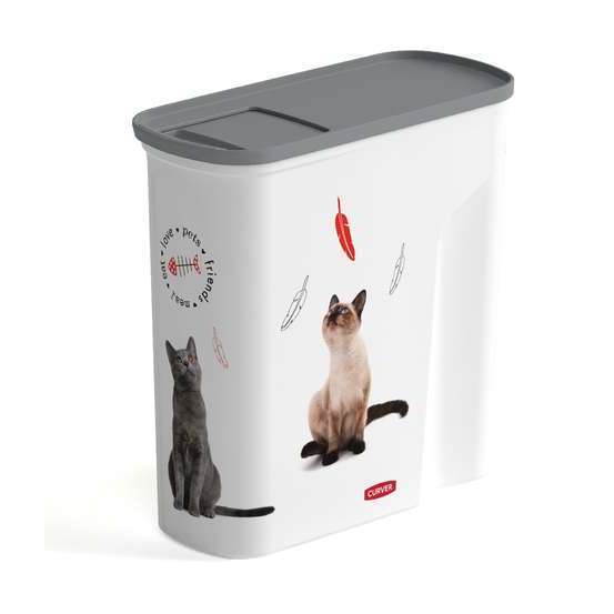 Verseuse à croquettes pour chat 6L/2.5KG - Love Pets