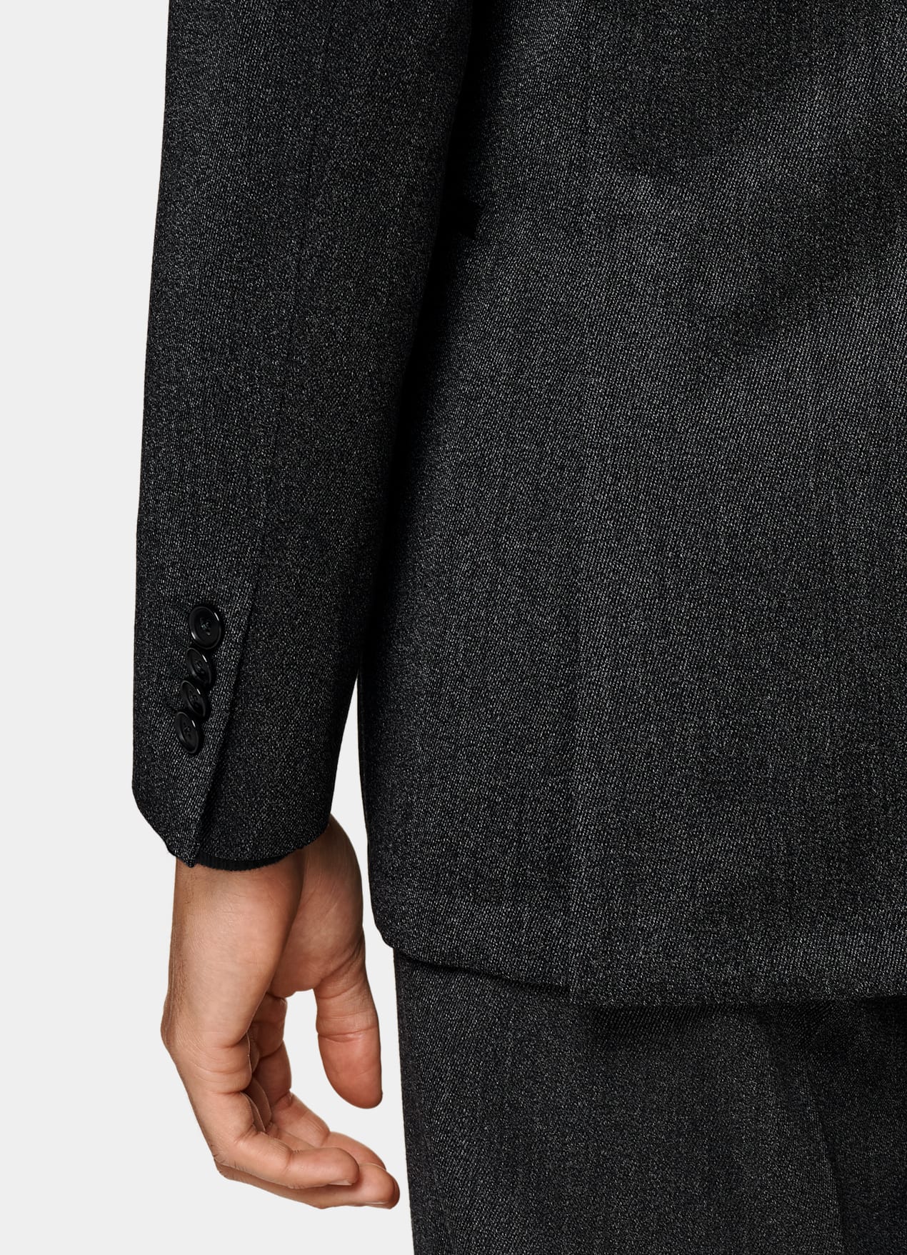 Costume Havana coupe Tailored gris foncé