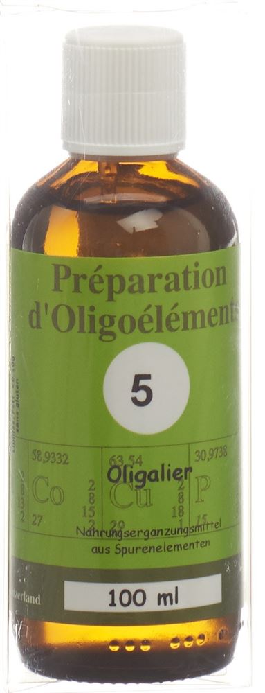 BIOLIGO POE 5 Oligaller Préparation d'oligoéléments/Cassis Lös Fl 100 ml