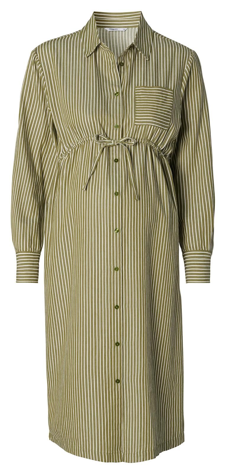 Noppies Maternity Jurk met voedingsfunctie Vaala - Sphagnum Stripe