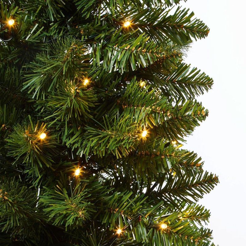 Everlands - Pencil Pine - Kunstkerstboom - Groen - 210 cm - 280 Lampjes