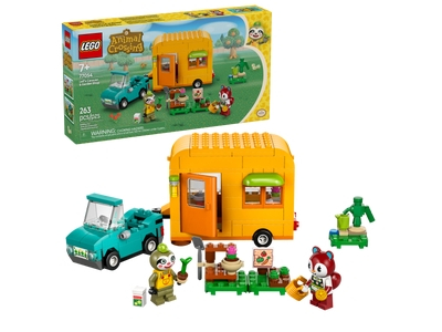 LEGO Leifs caravan en tuinwinkel (77054)