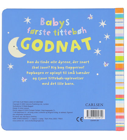 Forlaget Carlsen Bog - Babys F?rste Titteb?h - Godnat - Dansk