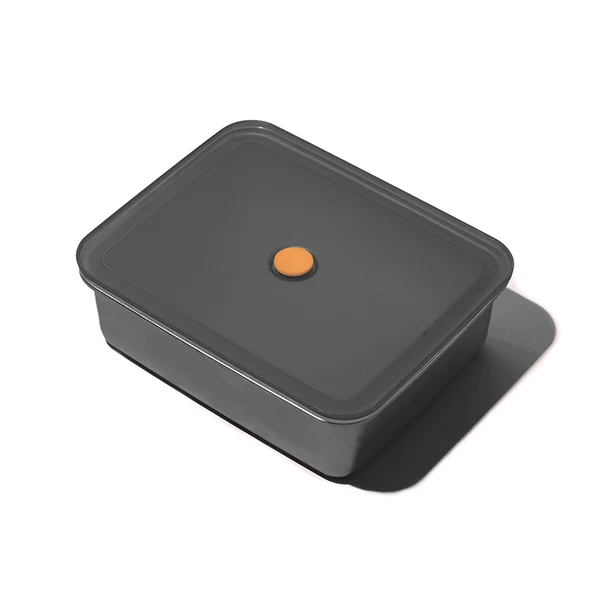 Boîte en inox rectangulaire 2300 ml compatible micro-ondes Yoko® Desig