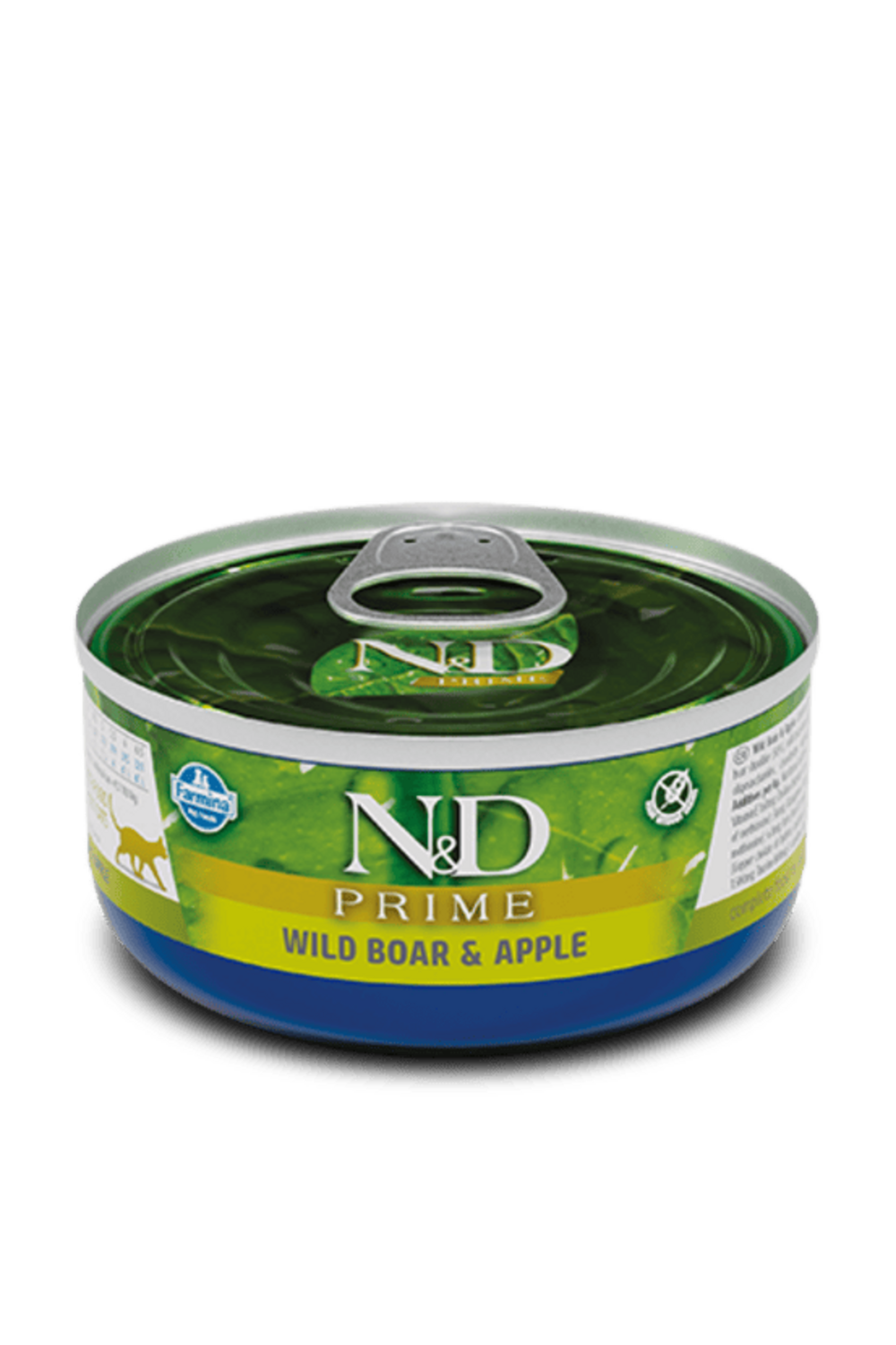 Humides n&d chat prime sanglier & pomme 24x70 gr