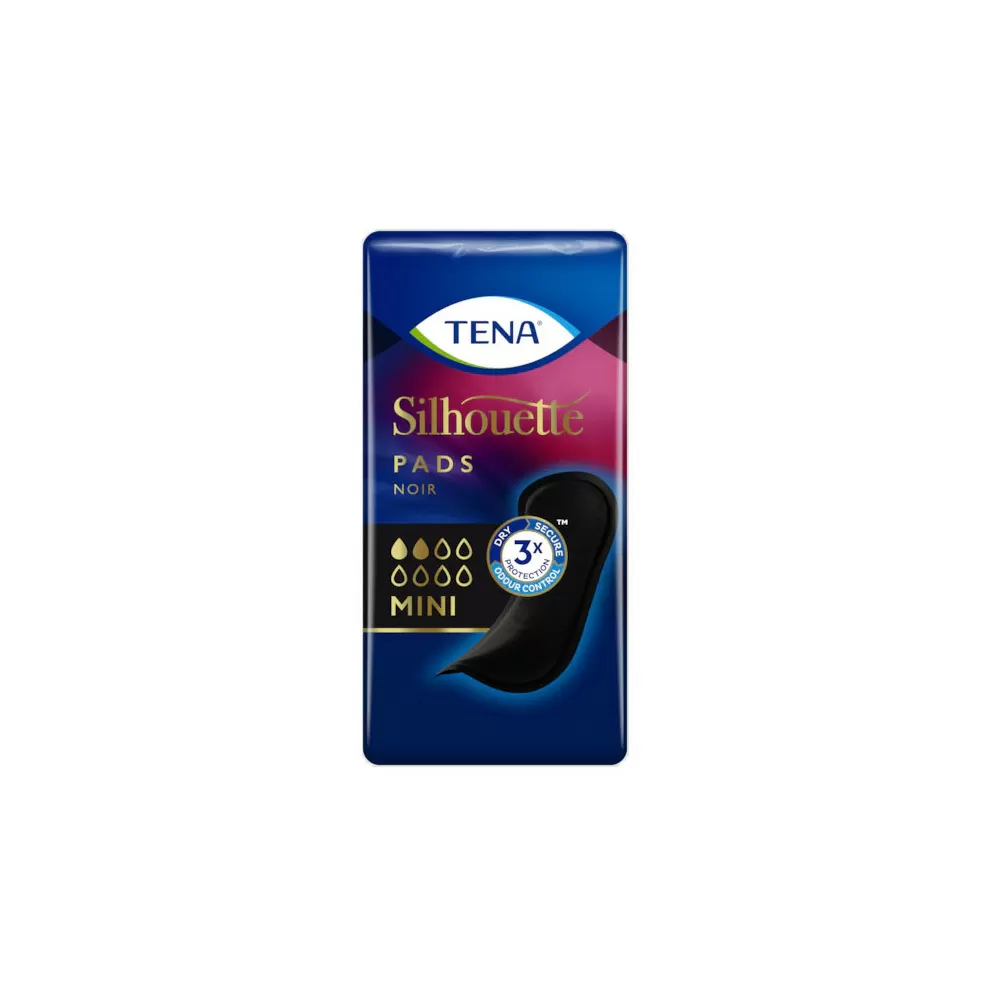 TENA Silhouette Noir Mini Inkontinensbind - 18 stk.