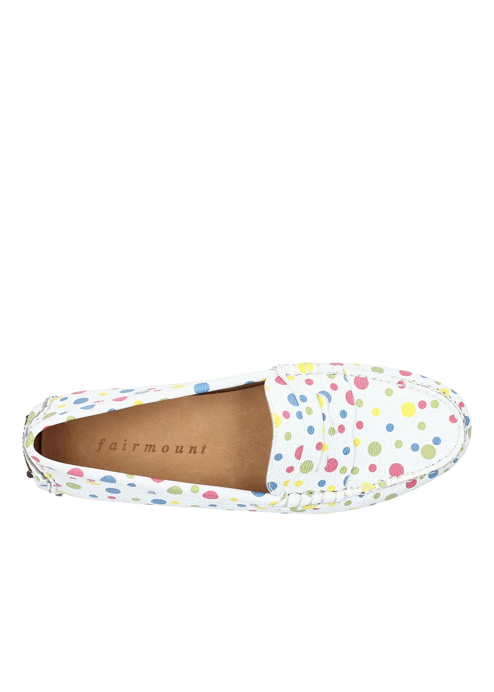 MOCASSIN DRIVER POLKA DOTS