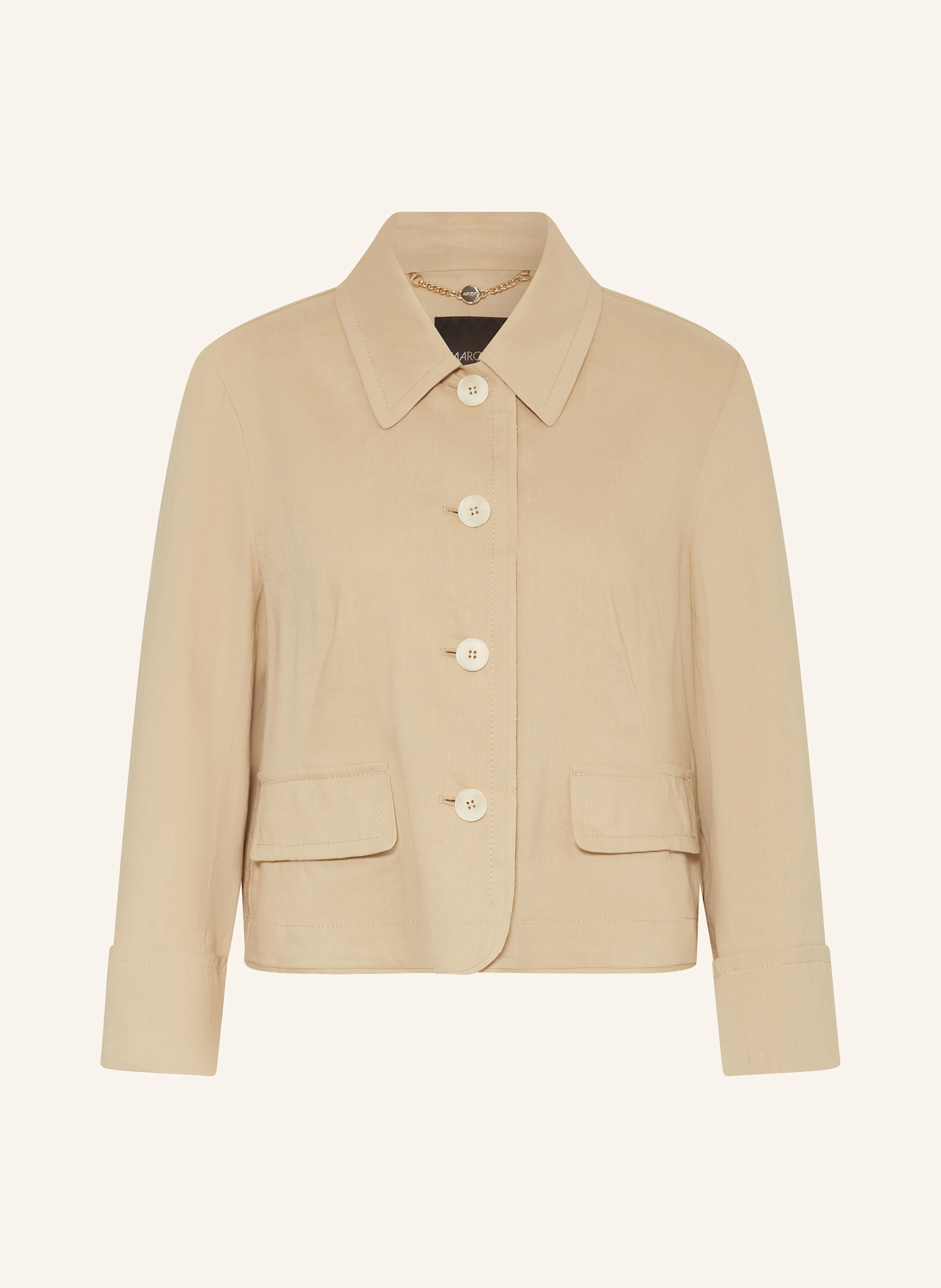 MARC CAIN Kastenjacke mit Leinen