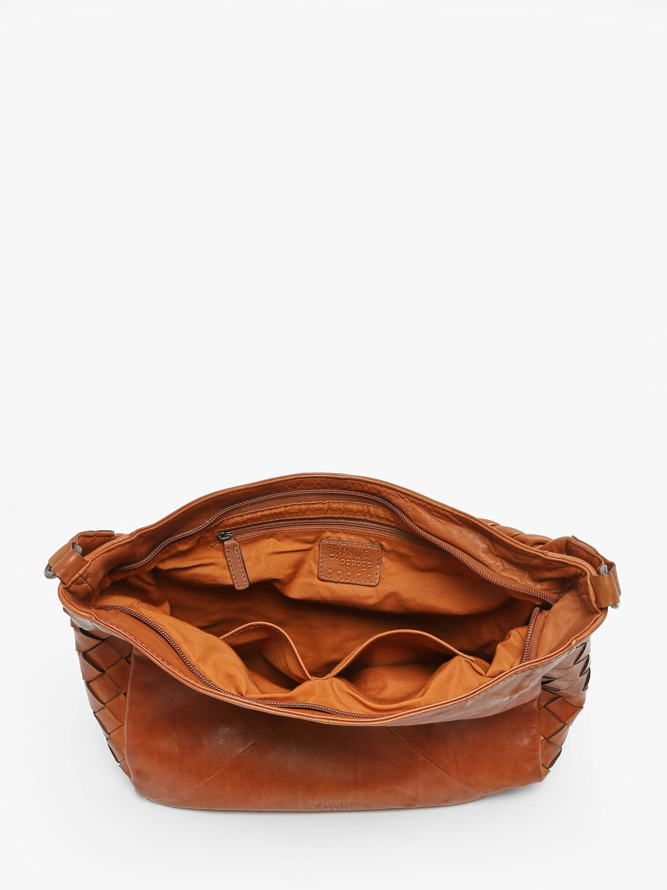 Sac port paule Obbo cuir BASILIC PEPPER