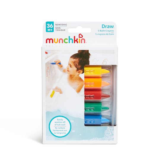 5 crayons pour le bain   de               Munchkin