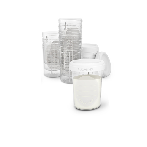 10 Pots 200 ml de conservation - SUAVINEX