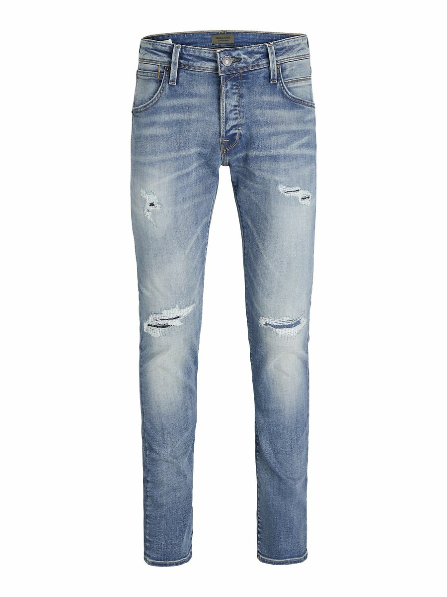 JACK & JONES<br>Calça jeans slim Glenn, rasgada