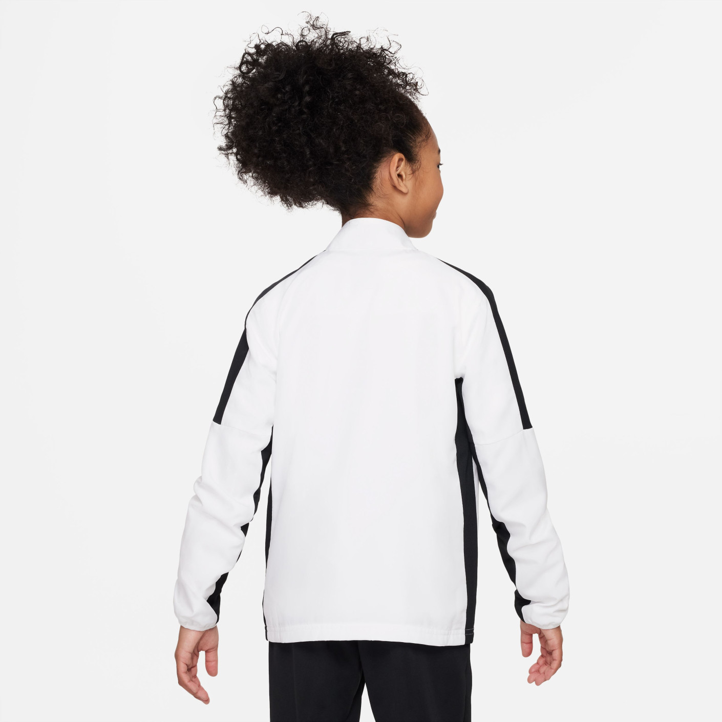 Nike Dri-FIT Academy 23 Trainingsjack Full-Zip Woven Kids Wit Zwart