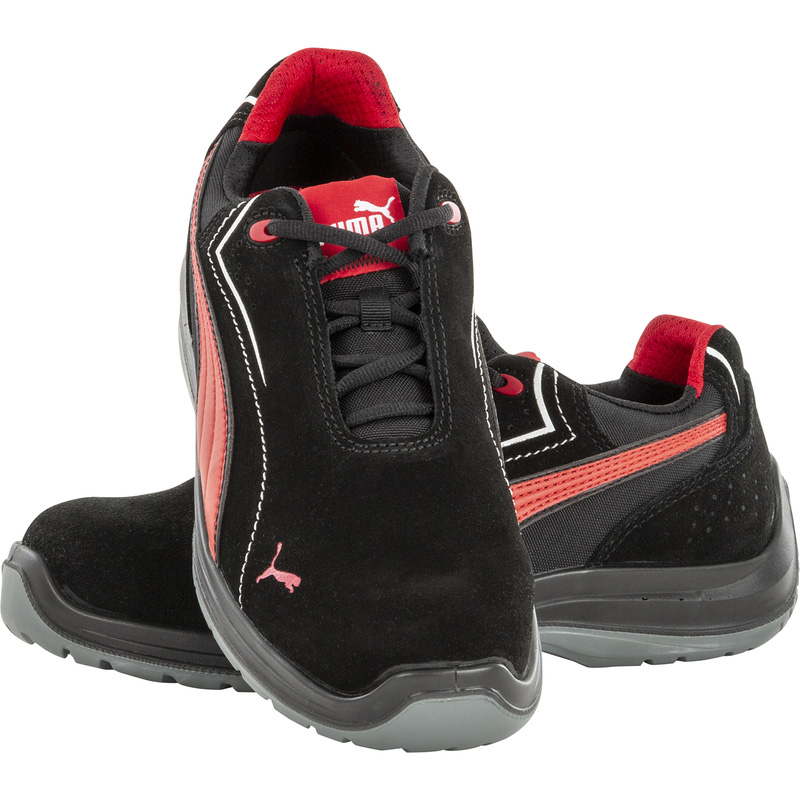 Puma Touring Black Suede veiligheidsschoenen S3 ESD SRC 43