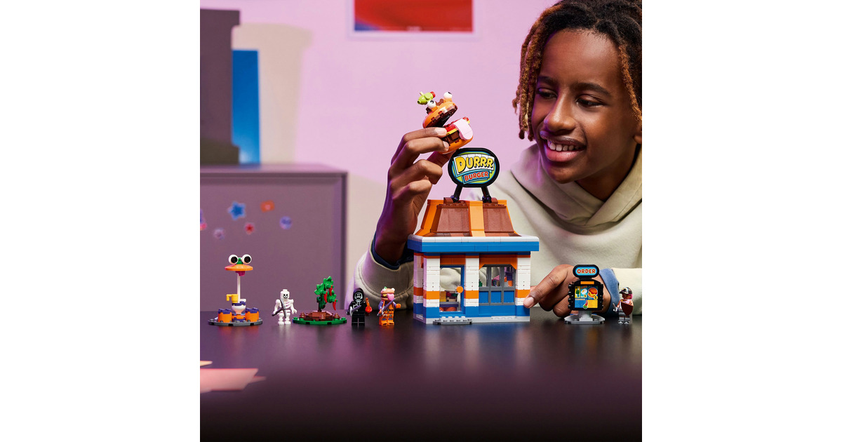 LEGOFortnite - Durrr Burger restaurant Constructiespeelgoed  (77076)