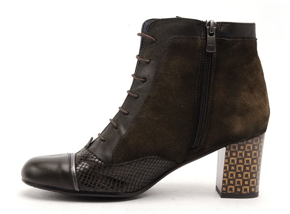 Dorking boots bottine talons femme d8922suspc kaki