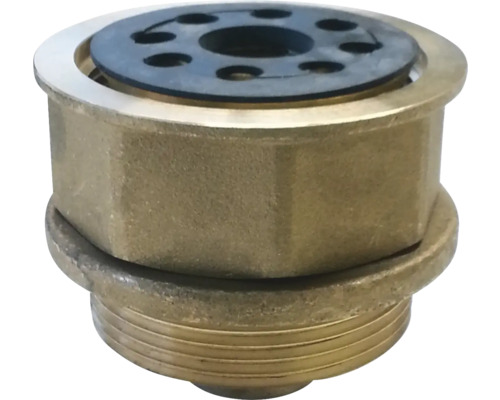 SYR-adapter voor 14/30 liter patroon uit het aansluitcentrum 3200 en 3228, messing, 3200.00.910