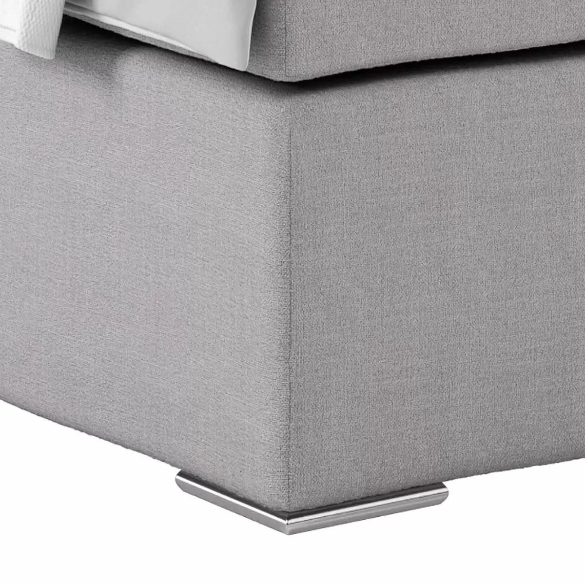 Boxspringbett Nero 140 x 200 Grau