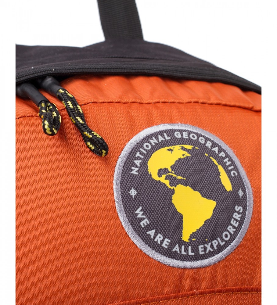 Mochila National Geographic New Explorer Laranja - 32,5 x 17 x 47 cm