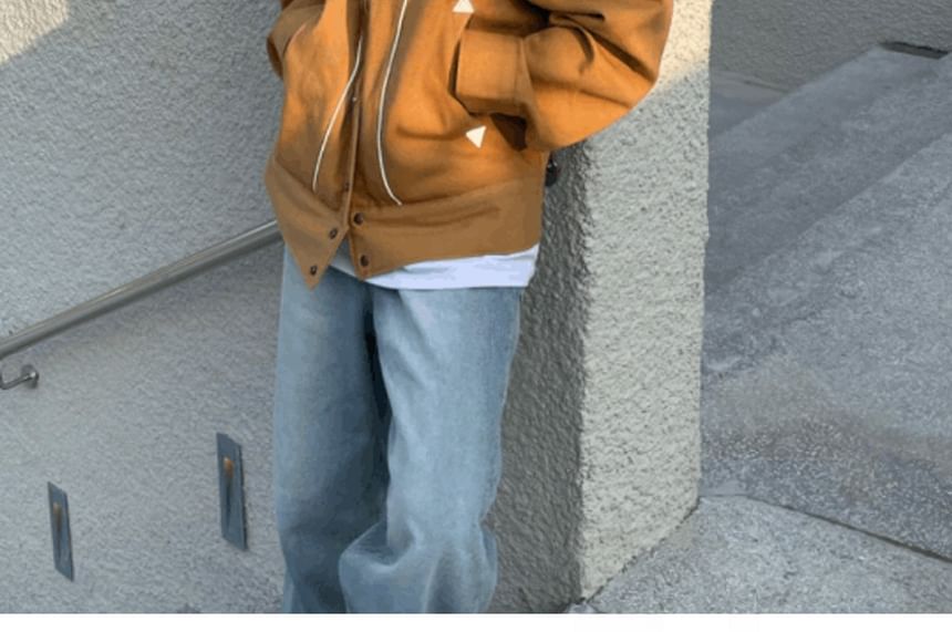 SeoulPop - Unisex contrasterende jas