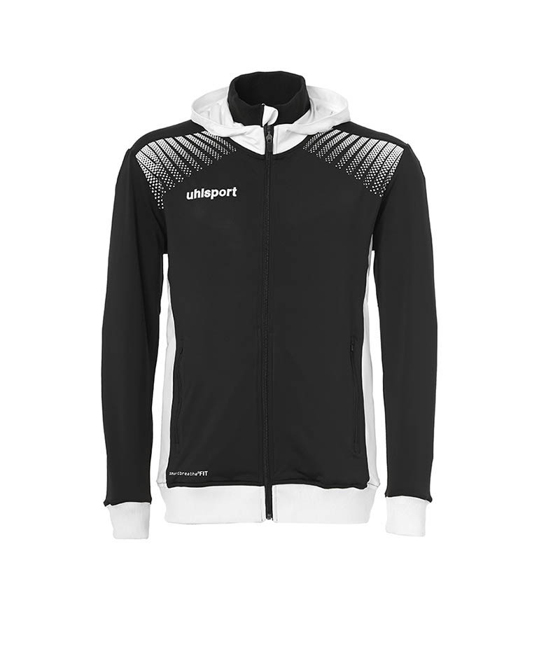 uhlsport Goal Tec Kapuzenjacke Schwarz Weiss F01