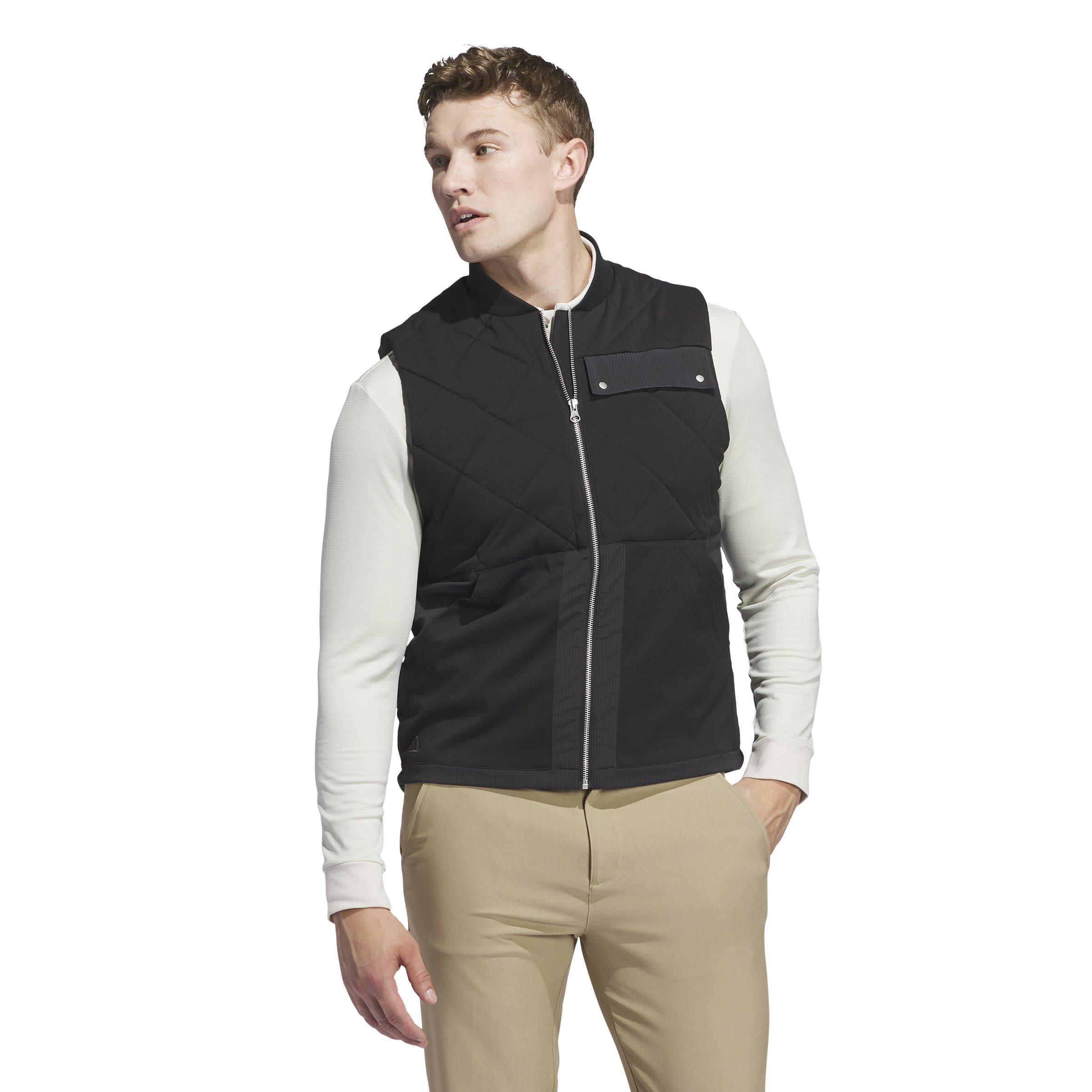 adidas Go to Quilted DWR Full Zip Vest Mens
