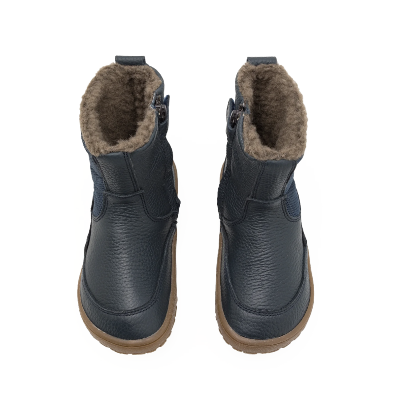 Froddo Froddo Barefoot Tex Boots Fourrées Marine