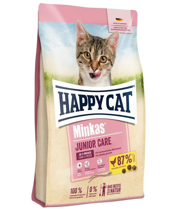 Happy Cat Trockenfutter für Katzen Minkas