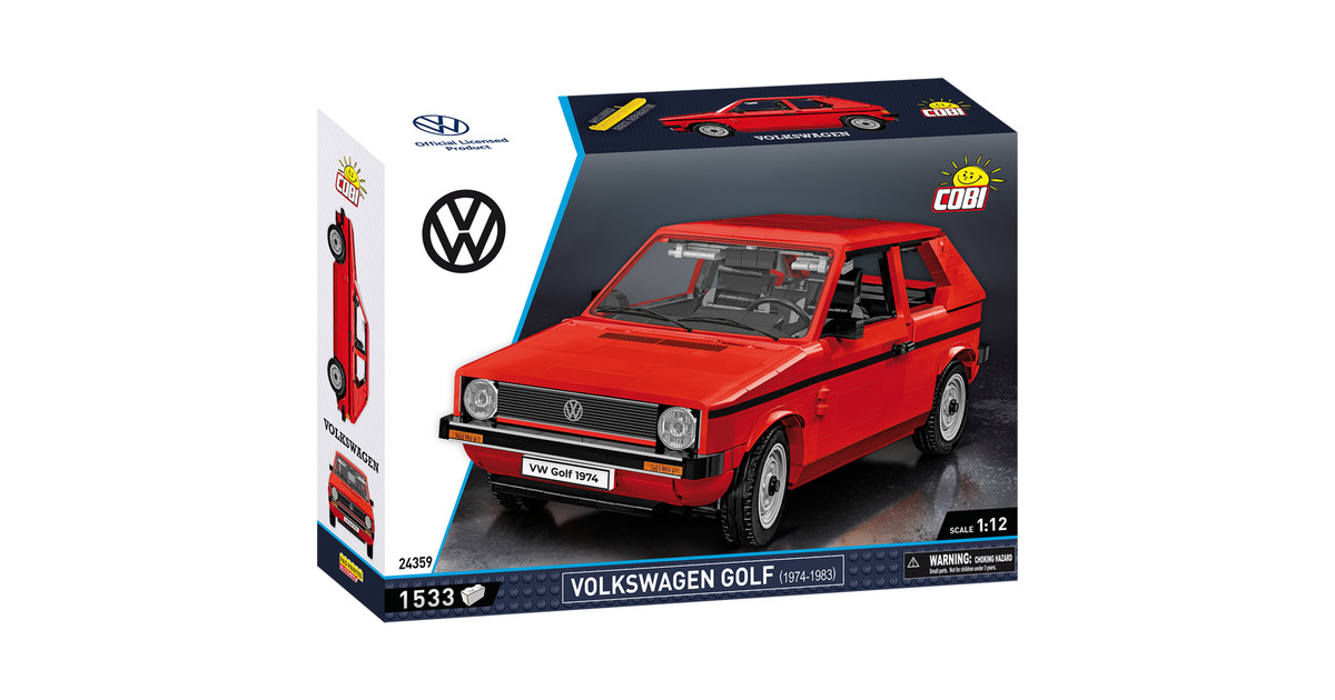 COBIVolkswagen Golf (1974-1983) Constructiespeelgoed  (Schaal 1:12)