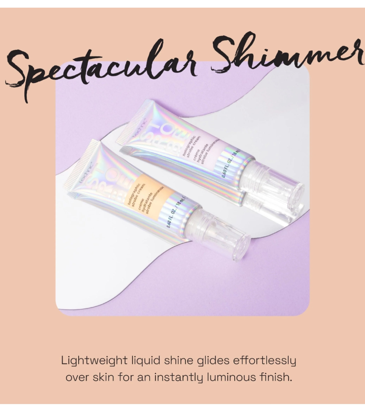 Technic Cosmetics - Iluminador Cremoso Strobe Holographic Cream - Obsessed