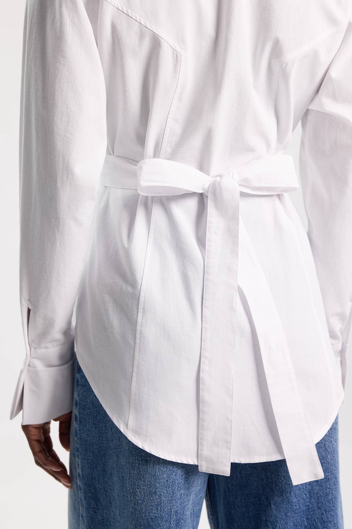 KarenMillen Chemise Ajustée Tissée Boutonnée