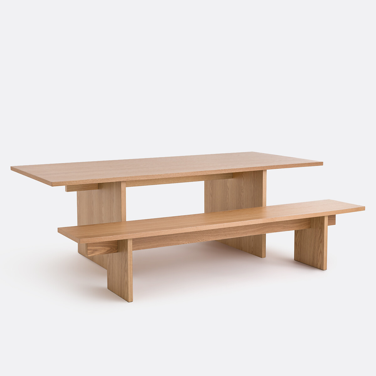 LA REDOUTE INTERIEURS<br>Mesa de jantar retangular com 8 lugares, Divisão