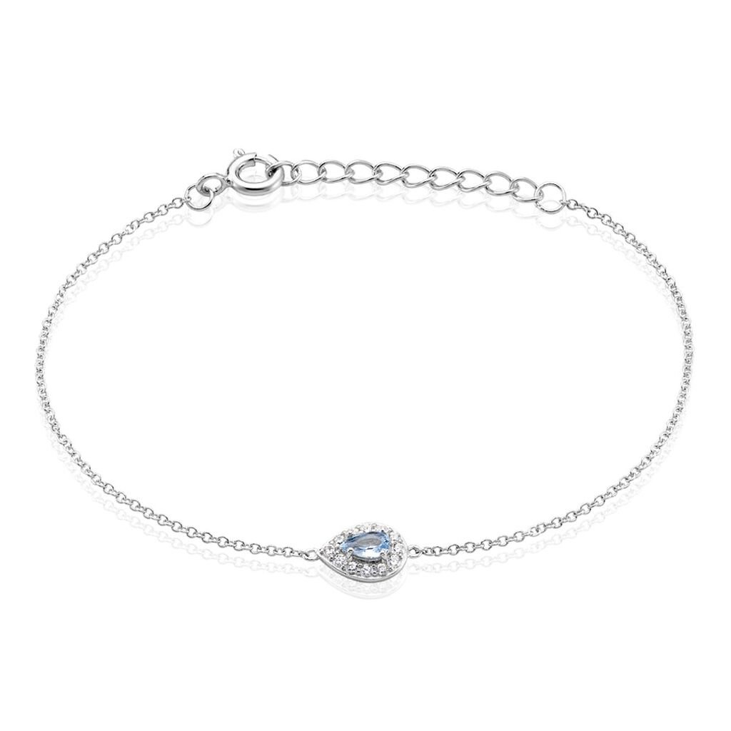 Bracelet Argent Tania Oxydes De Zirconium