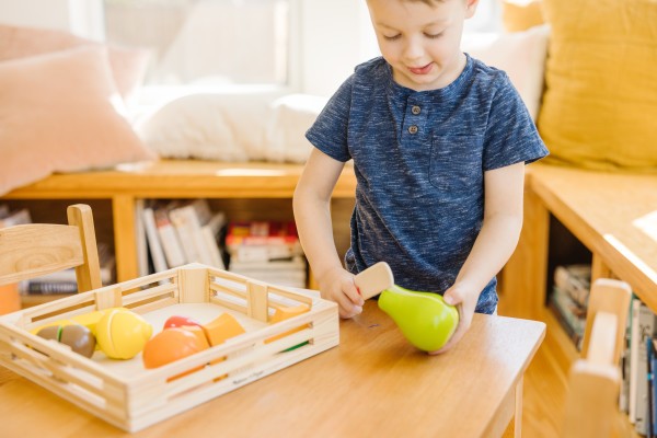 Melissa og Doug - Skæring af frugt