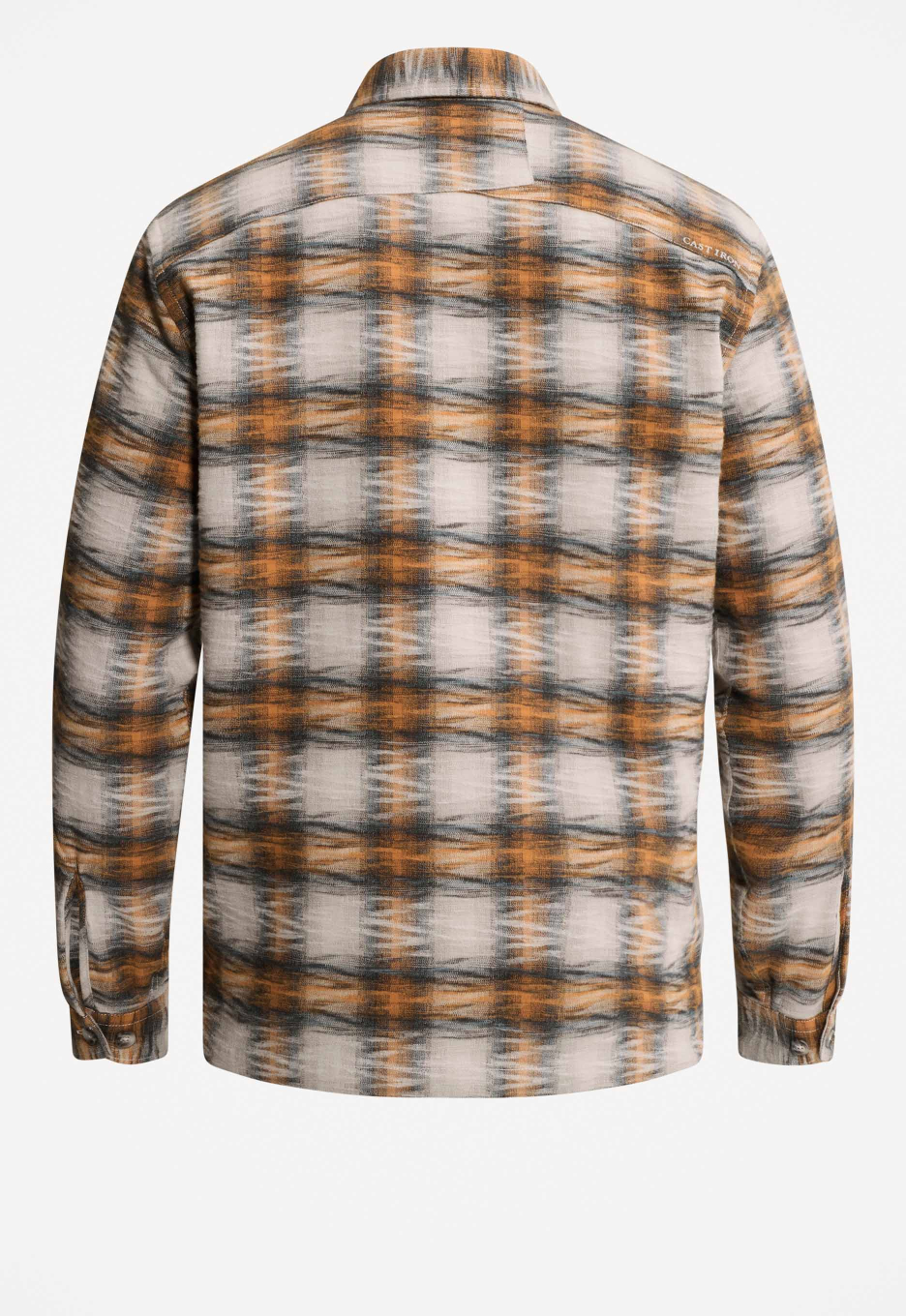 Cast Iron Check Jacquard Overhemd