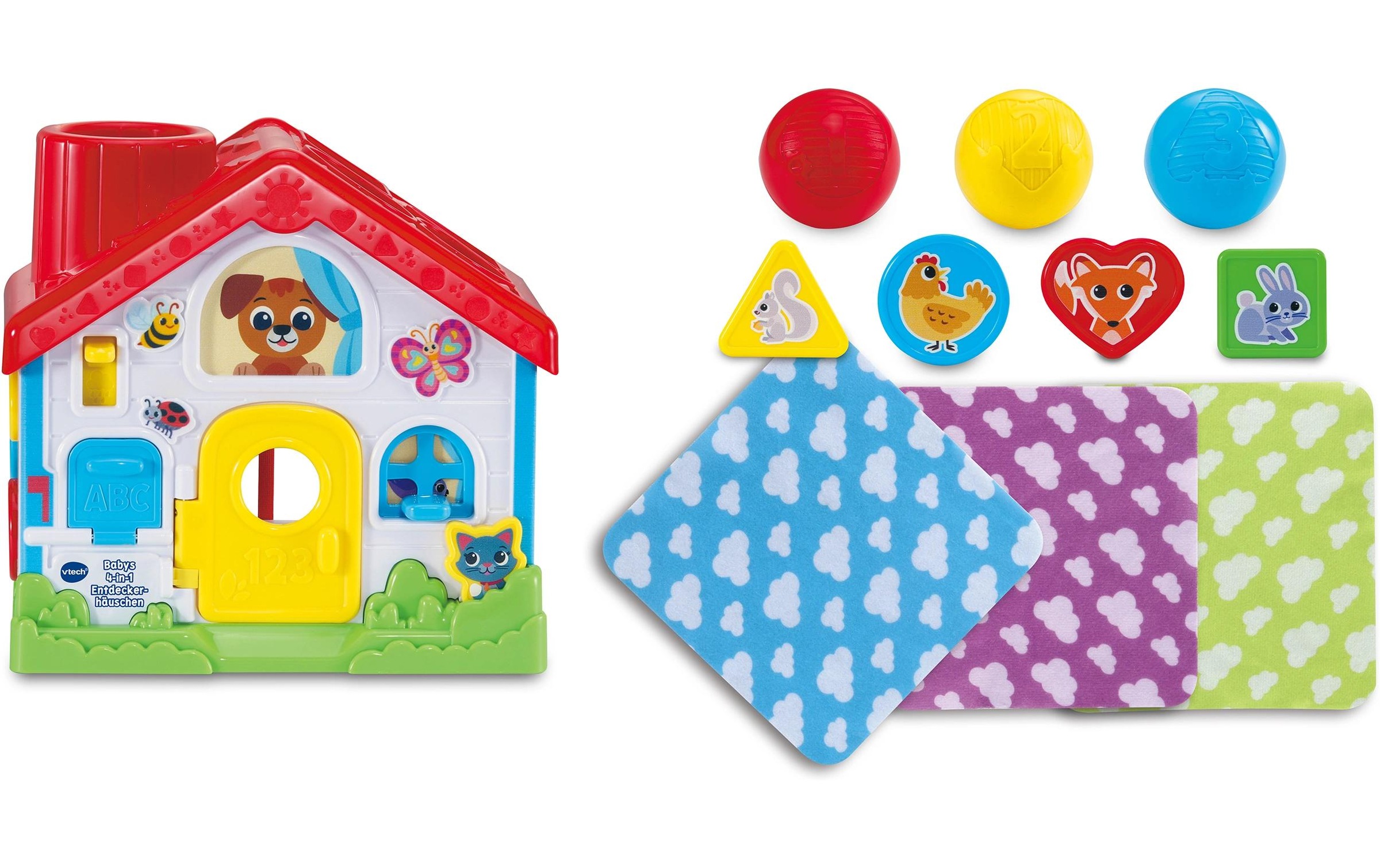 Vtech® Lernspielzeug »Babys 4-in-1 Entdeckerhäuschen«