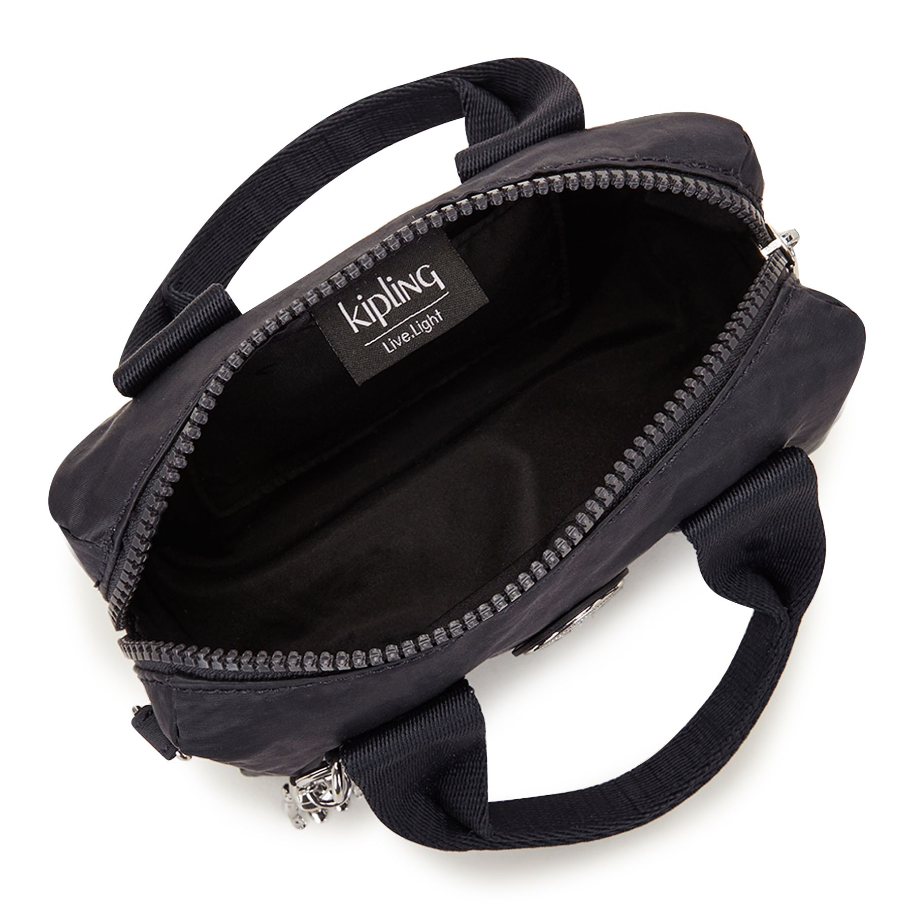 BINA MINI Sac à main compact avec bandoulière amovible - Nocturnal Satin