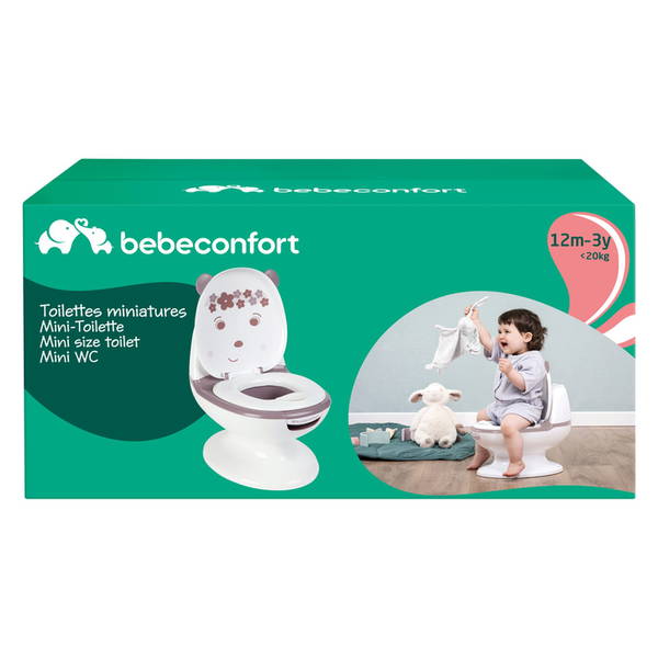 bebeconfortbebeconfort   Mini Toilette mit Spülgeräuschen Bär lavendel