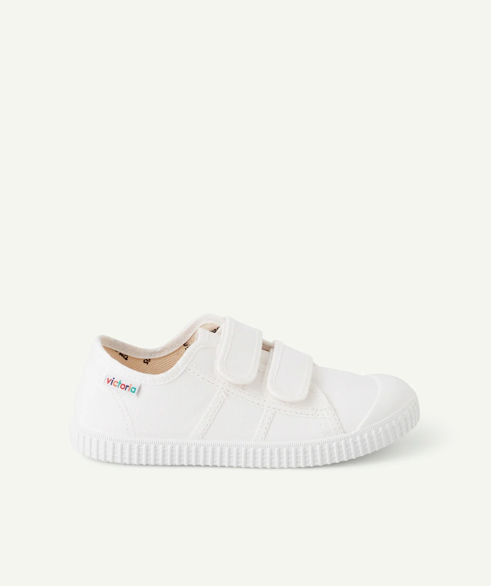 VICTORIABASKETS EN TOILE BLANCHE AVEC DOUBLE SCRATCH