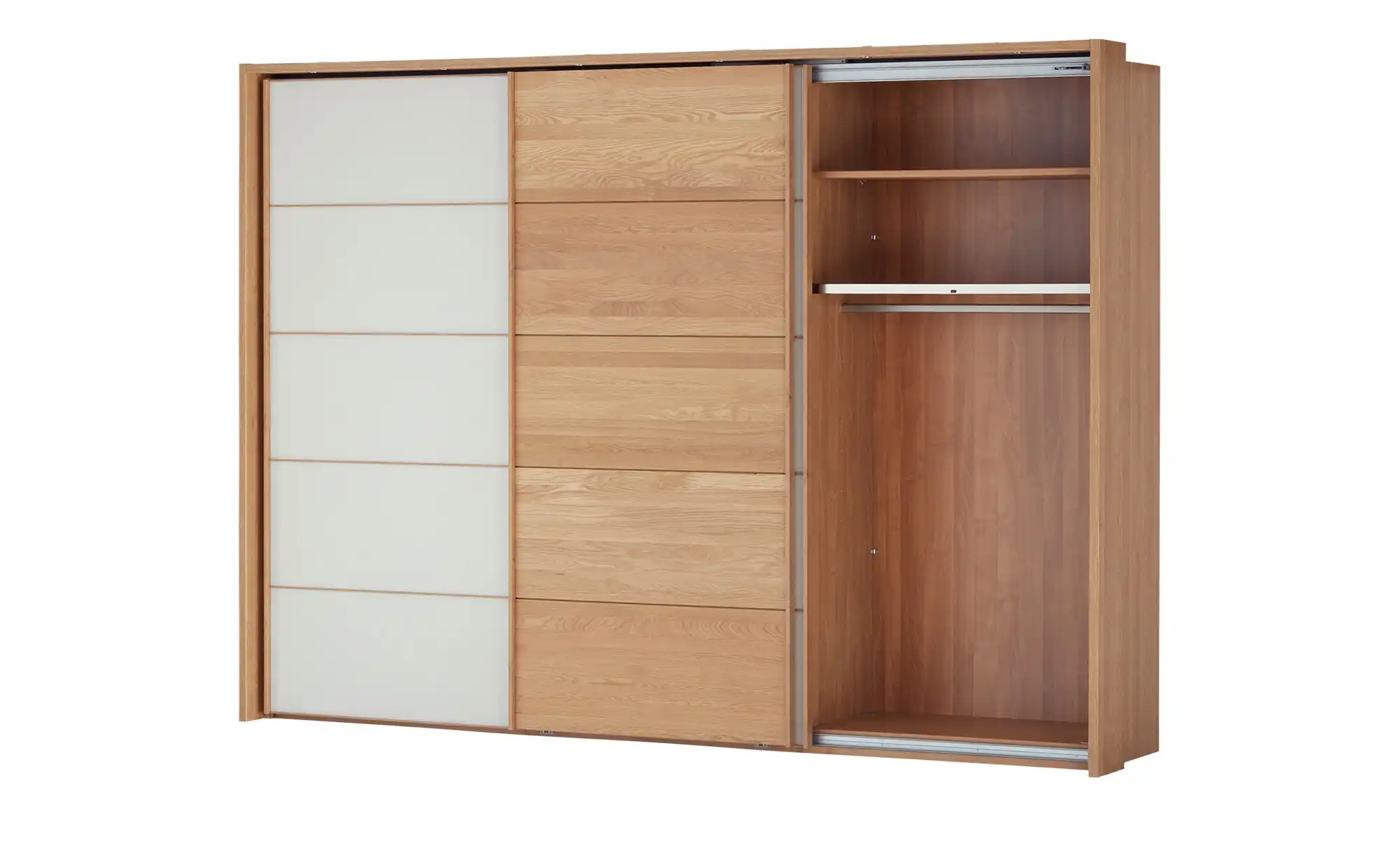 Woodford Schwebetürenschrank, 3-türig teilmassiv Kyran