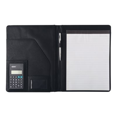 Oberthur Oregon - Conférencier A4 avec calculatrice - noir