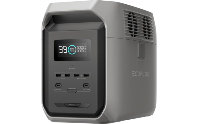 EcoFlow Delta 3 Tragbare Powerstation 1 kWh 1.800 W
