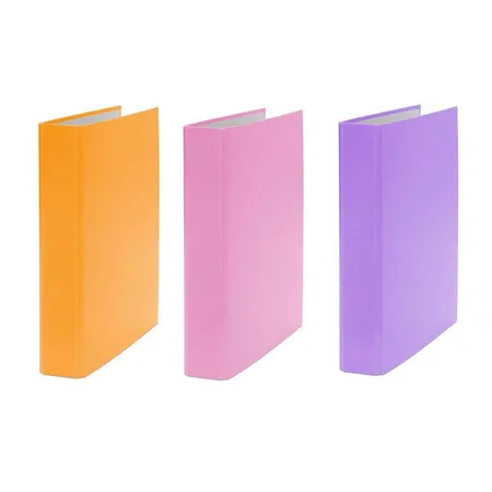 Livepac Office Ringbuch DIN A5, 2-Ring, 3 Stück, je 1x in orange, pink und lila